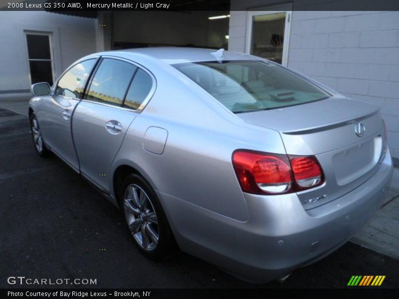 Mercury Metallic / Light Gray 2008 Lexus GS 350 AWD