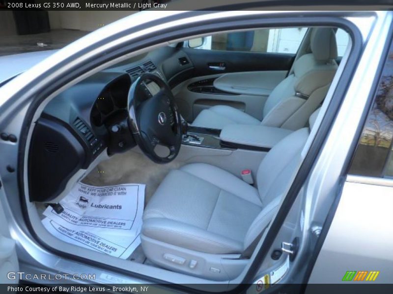 Mercury Metallic / Light Gray 2008 Lexus GS 350 AWD