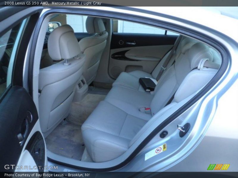 Mercury Metallic / Light Gray 2008 Lexus GS 350 AWD