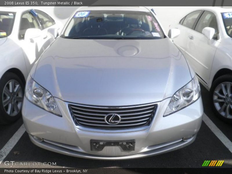 Tungsten Metallic / Black 2008 Lexus ES 350