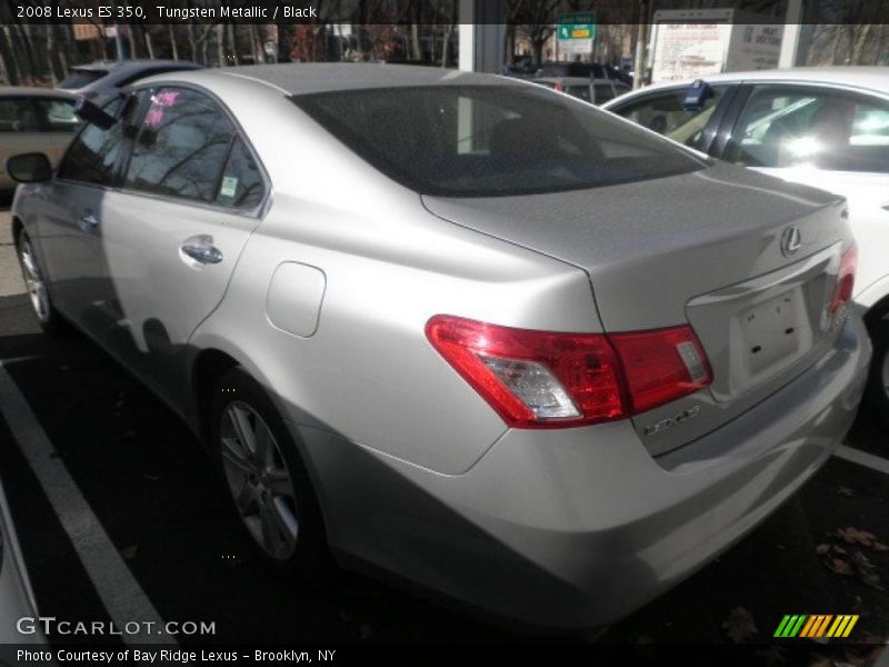 Tungsten Metallic / Black 2008 Lexus ES 350
