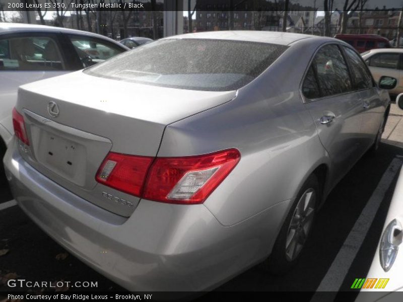 Tungsten Metallic / Black 2008 Lexus ES 350