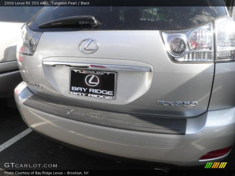 Tungsten Pearl / Black 2009 Lexus RX 350 AWD