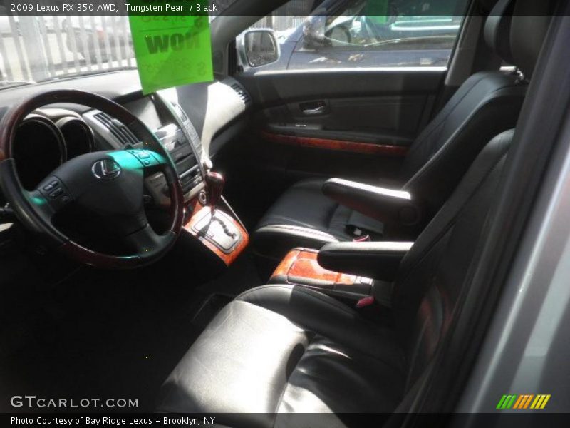 Tungsten Pearl / Black 2009 Lexus RX 350 AWD