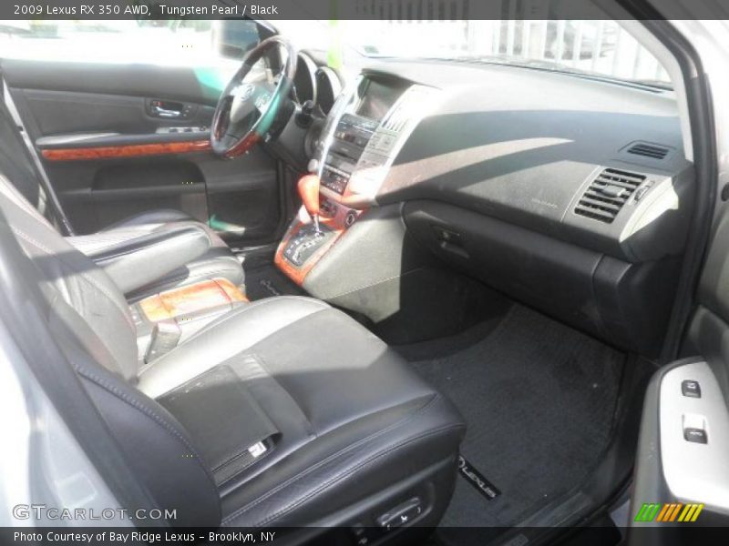 Tungsten Pearl / Black 2009 Lexus RX 350 AWD