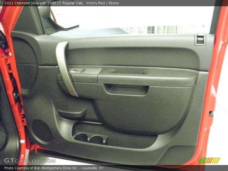 Victory Red / Ebony 2011 Chevrolet Silverado 1500 LT Regular Cab