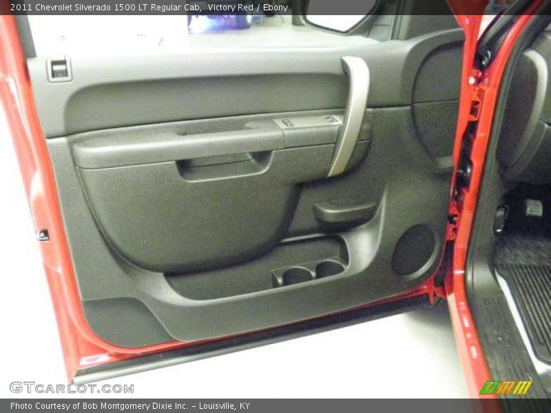 Victory Red / Ebony 2011 Chevrolet Silverado 1500 LT Regular Cab