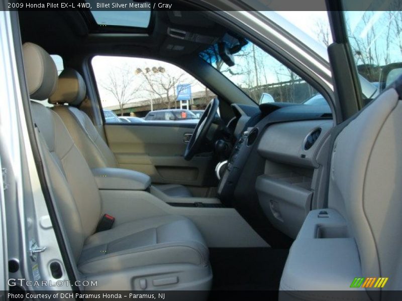 Billet Silver Metallic / Gray 2009 Honda Pilot EX-L 4WD