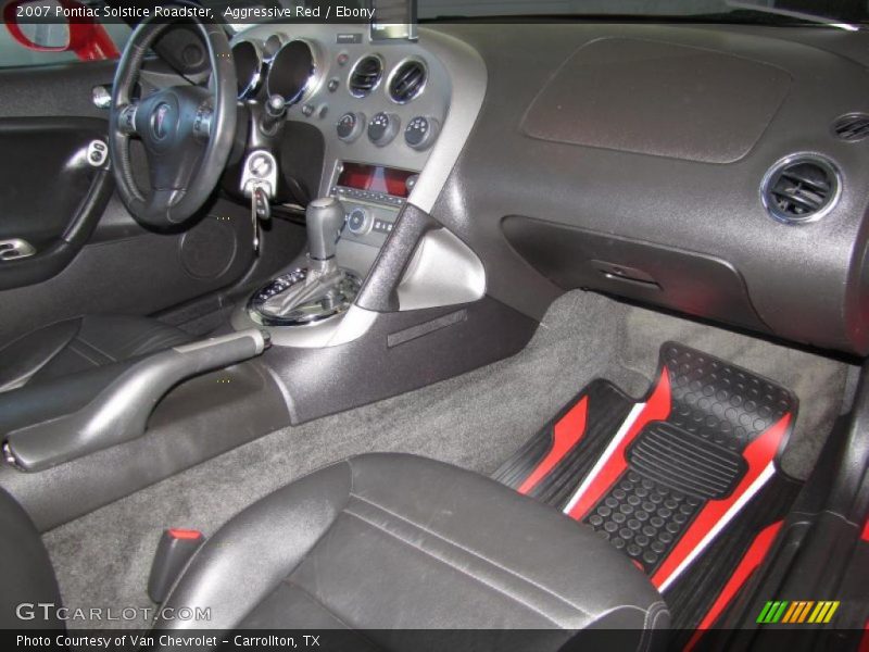 Aggressive Red / Ebony 2007 Pontiac Solstice Roadster