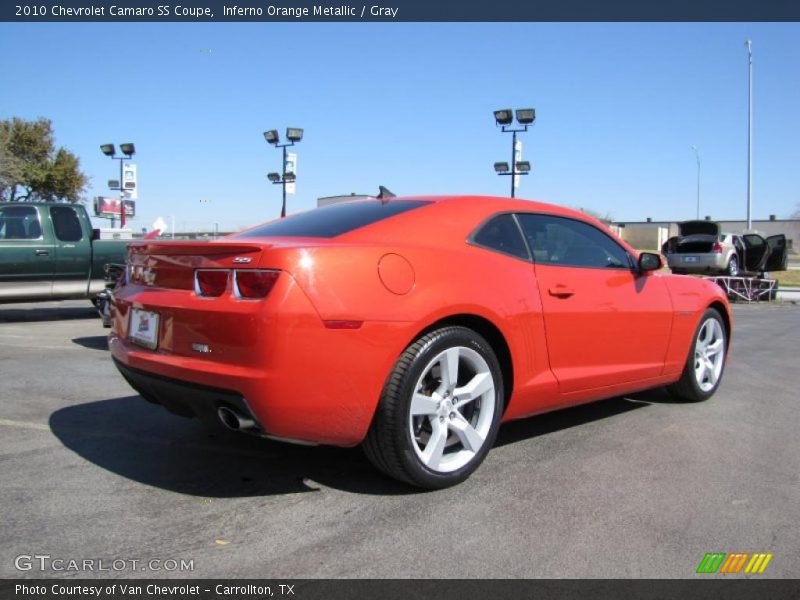  2010 Camaro SS Coupe Inferno Orange Metallic