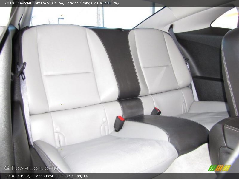  2010 Camaro SS Coupe Gray Interior