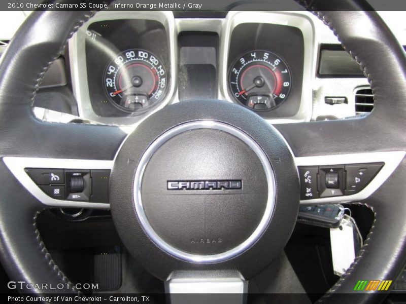 Controls of 2010 Camaro SS Coupe