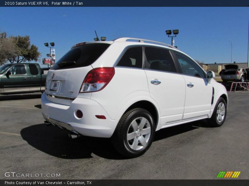Polar White / Tan 2010 Saturn VUE XR V6