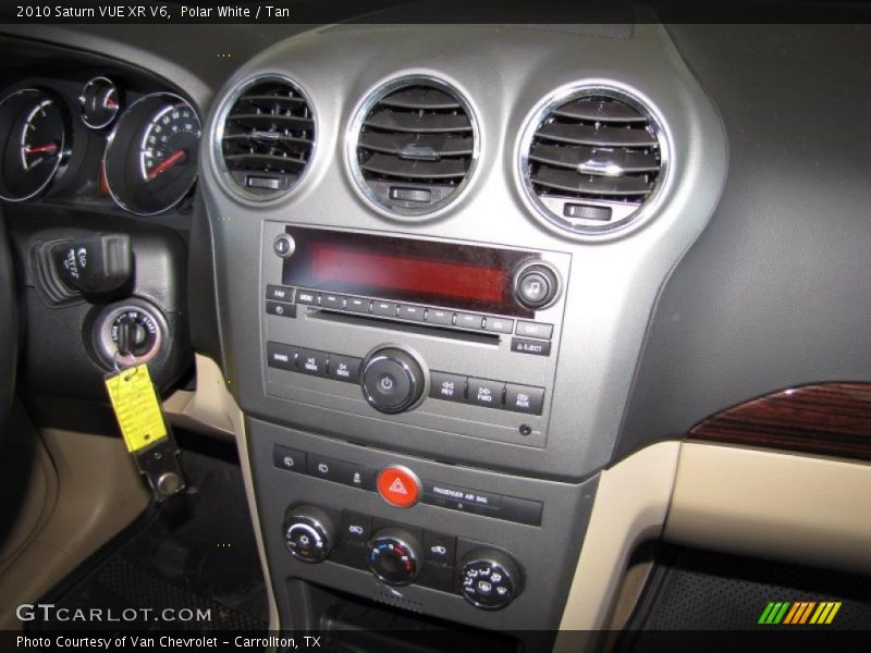 Controls of 2010 VUE XR V6