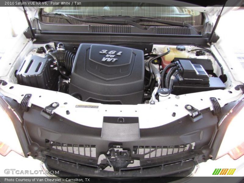  2010 VUE XR V6 Engine - 3.6 Liter DOHC 24-Valve VVT V6