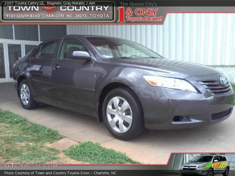 Magnetic Gray Metallic / Ash 2007 Toyota Camry LE
