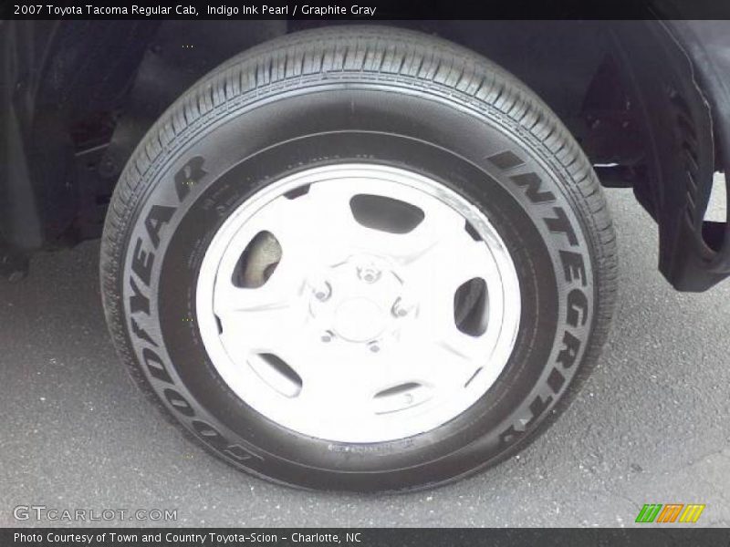 Indigo Ink Pearl / Graphite Gray 2007 Toyota Tacoma Regular Cab