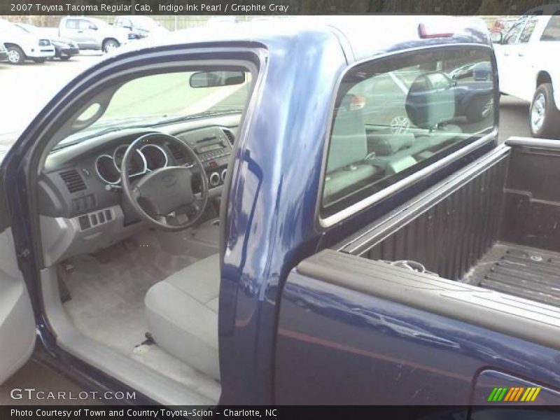 Indigo Ink Pearl / Graphite Gray 2007 Toyota Tacoma Regular Cab