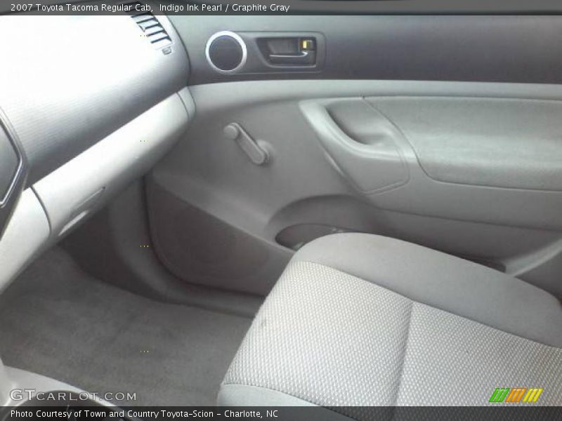 Indigo Ink Pearl / Graphite Gray 2007 Toyota Tacoma Regular Cab