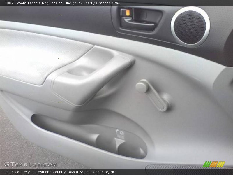 Indigo Ink Pearl / Graphite Gray 2007 Toyota Tacoma Regular Cab