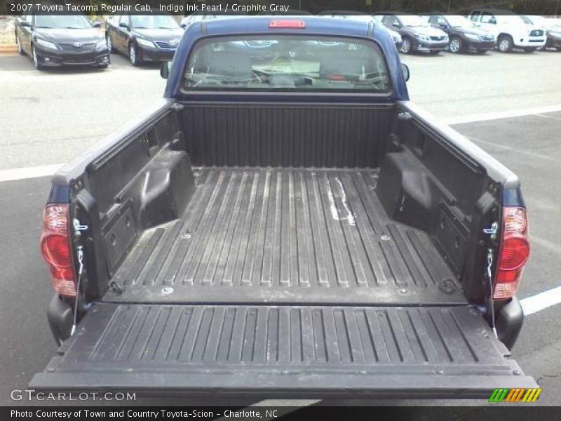Indigo Ink Pearl / Graphite Gray 2007 Toyota Tacoma Regular Cab
