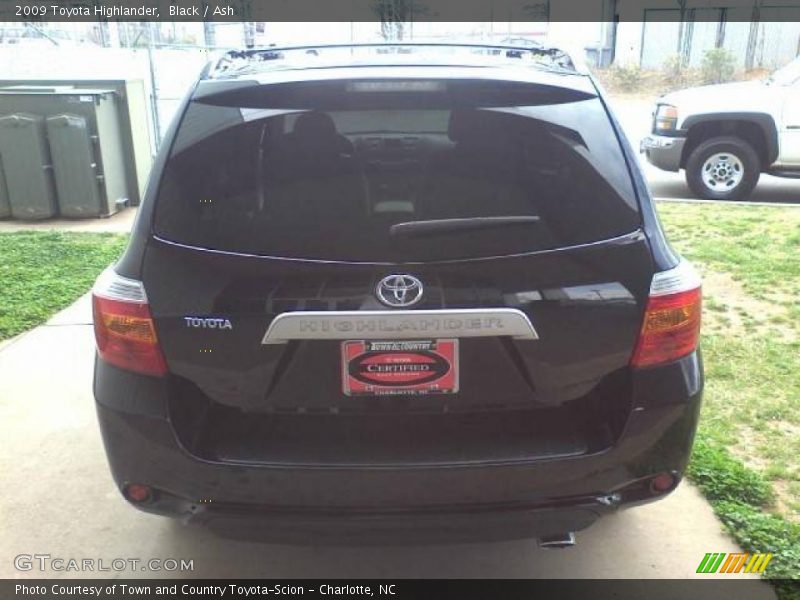 Black / Ash 2009 Toyota Highlander