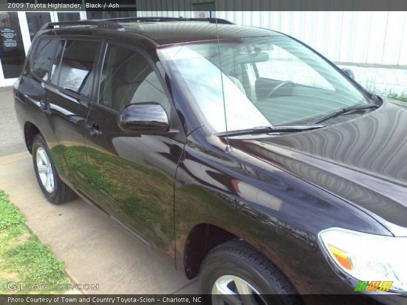 Black / Ash 2009 Toyota Highlander
