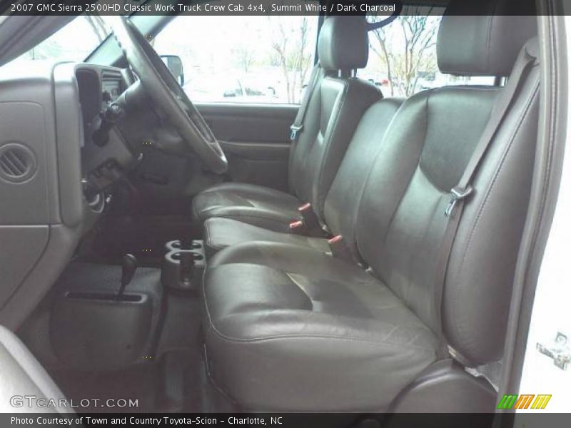 Summit White / Dark Charcoal 2007 GMC Sierra 2500HD Classic Work Truck Crew Cab 4x4