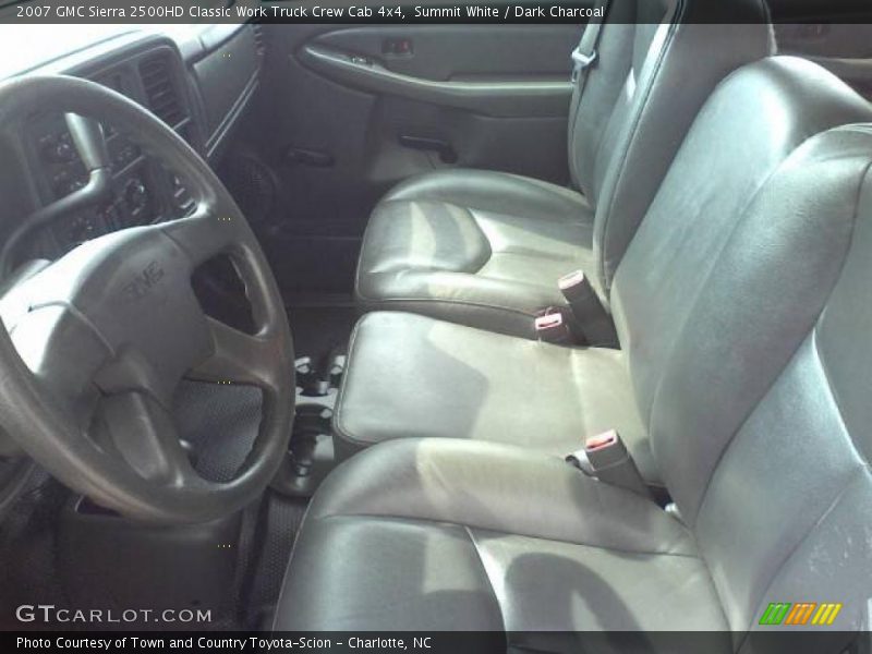 Summit White / Dark Charcoal 2007 GMC Sierra 2500HD Classic Work Truck Crew Cab 4x4