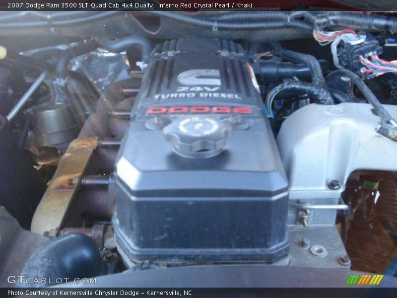  2007 Ram 3500 SLT Quad Cab 4x4 Dually Engine - 5.9 Liter OHV 24-Valve Turbo Diesel Inline 6 Cylinder