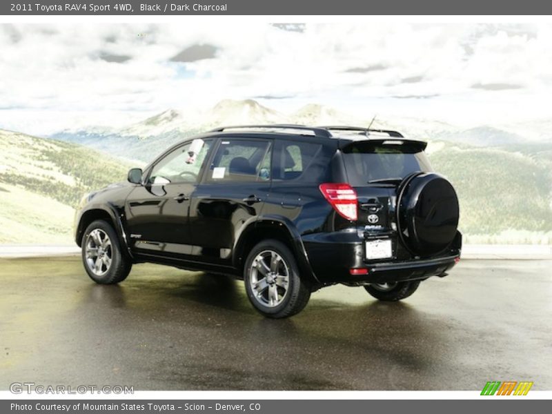 Black / Dark Charcoal 2011 Toyota RAV4 Sport 4WD