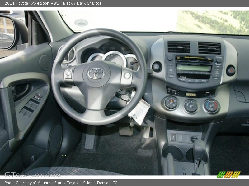 Black / Dark Charcoal 2011 Toyota RAV4 Sport 4WD