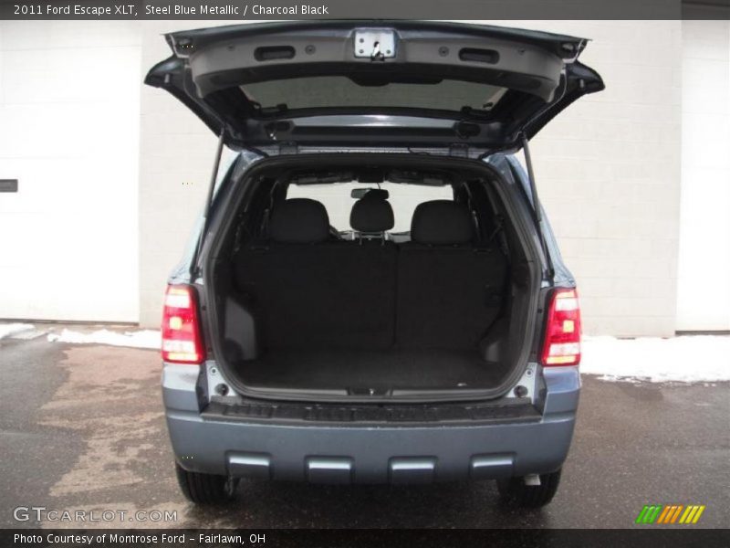 Steel Blue Metallic / Charcoal Black 2011 Ford Escape XLT