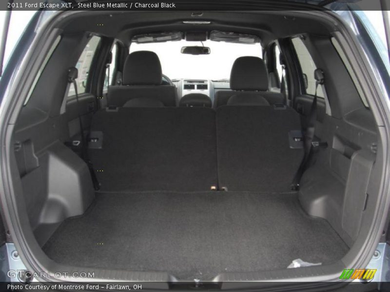 Steel Blue Metallic / Charcoal Black 2011 Ford Escape XLT
