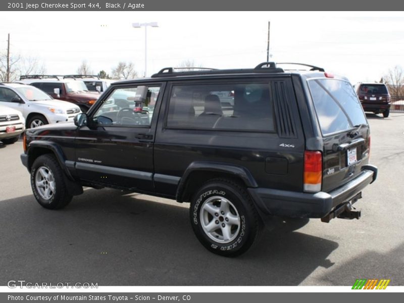 Black / Agate 2001 Jeep Cherokee Sport 4x4