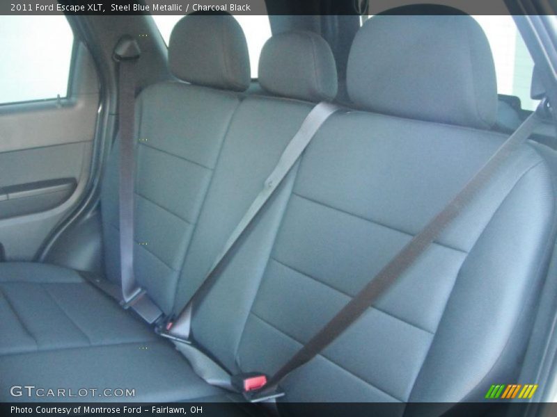 Steel Blue Metallic / Charcoal Black 2011 Ford Escape XLT