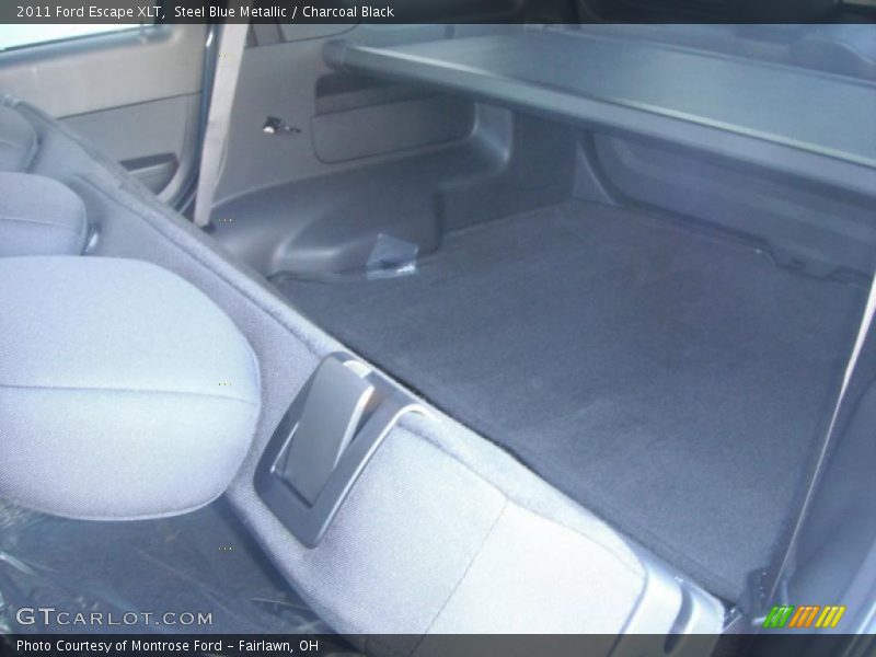 Steel Blue Metallic / Charcoal Black 2011 Ford Escape XLT