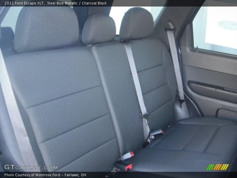 Steel Blue Metallic / Charcoal Black 2011 Ford Escape XLT