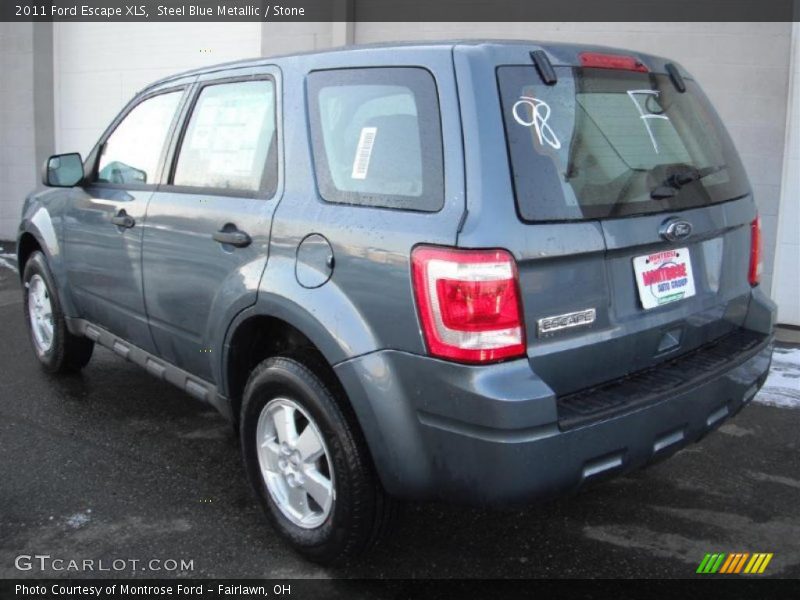 Steel Blue Metallic / Stone 2011 Ford Escape XLS