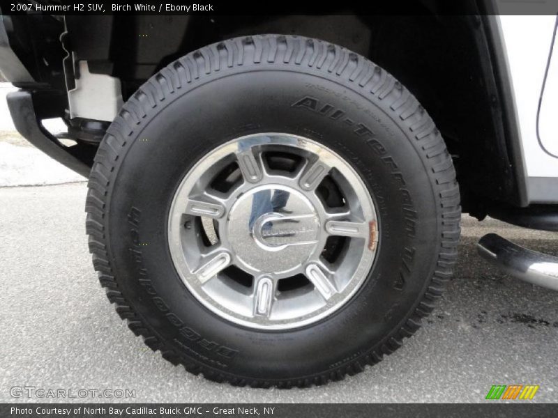 Birch White / Ebony Black 2007 Hummer H2 SUV