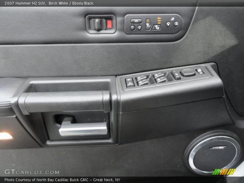 Birch White / Ebony Black 2007 Hummer H2 SUV