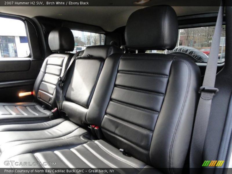 Birch White / Ebony Black 2007 Hummer H2 SUV
