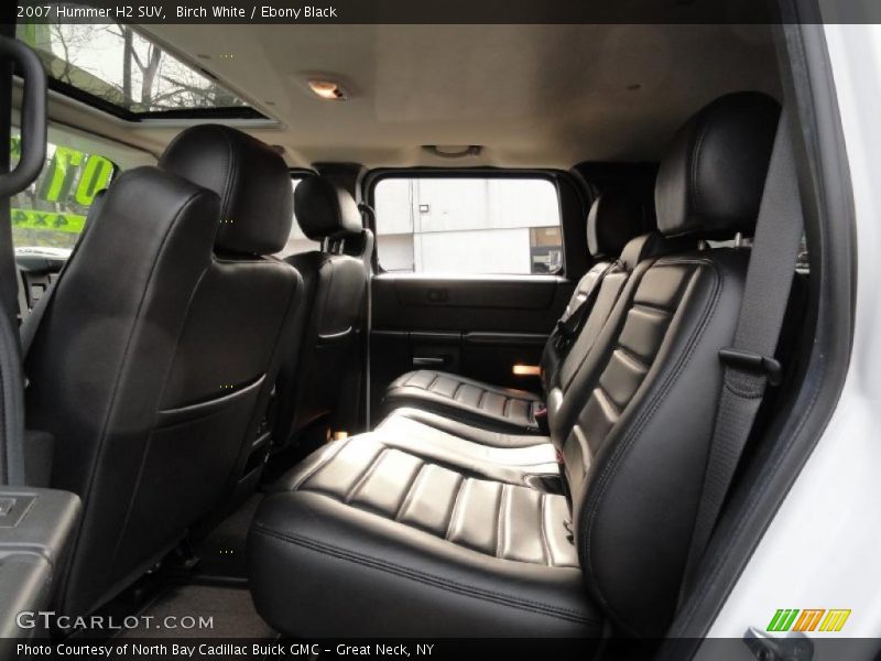 Birch White / Ebony Black 2007 Hummer H2 SUV