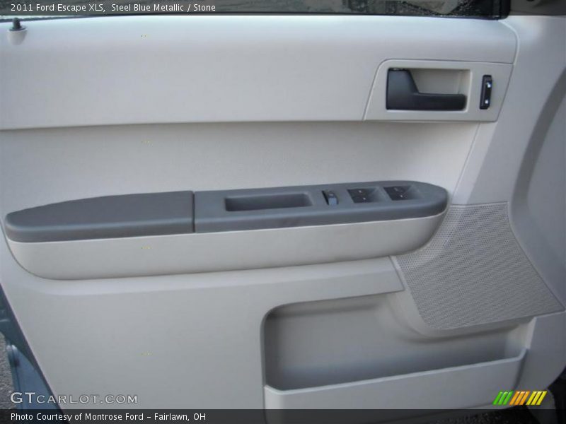 Steel Blue Metallic / Stone 2011 Ford Escape XLS