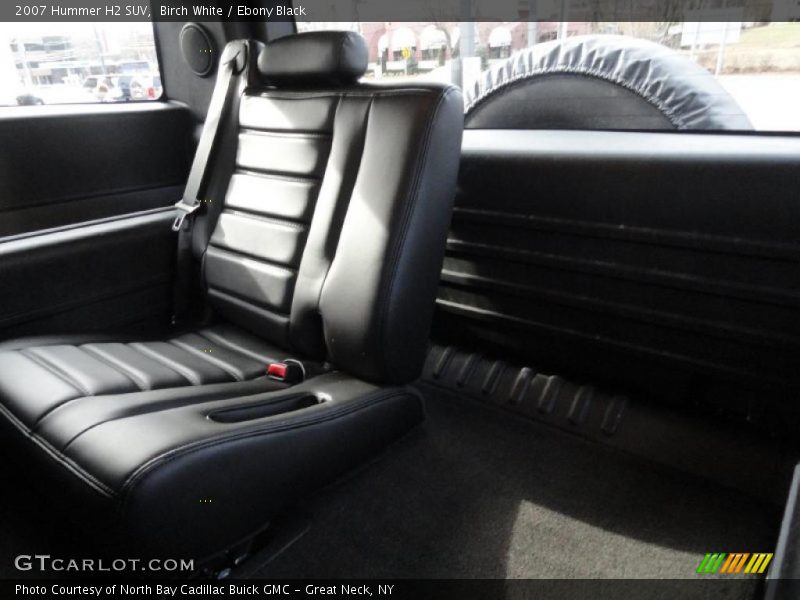 Birch White / Ebony Black 2007 Hummer H2 SUV