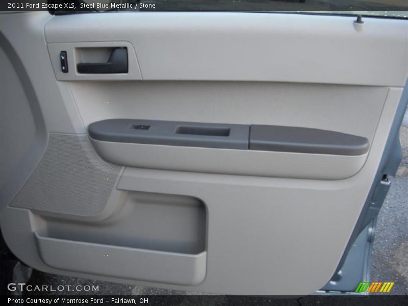 Steel Blue Metallic / Stone 2011 Ford Escape XLS