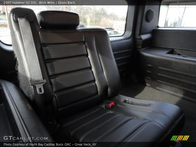 Birch White / Ebony Black 2007 Hummer H2 SUV