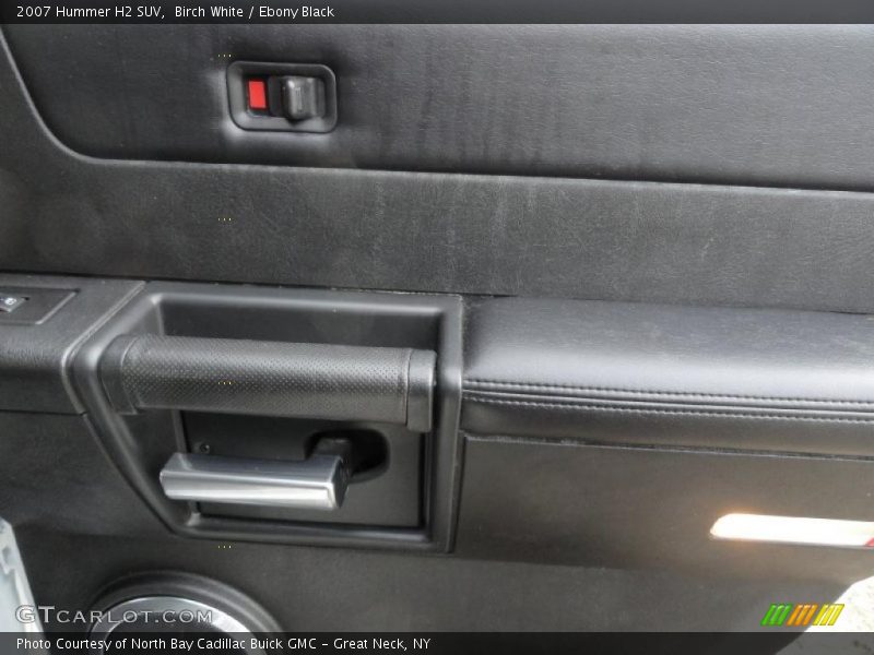 Birch White / Ebony Black 2007 Hummer H2 SUV