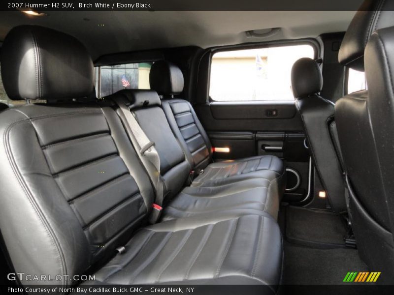 Birch White / Ebony Black 2007 Hummer H2 SUV