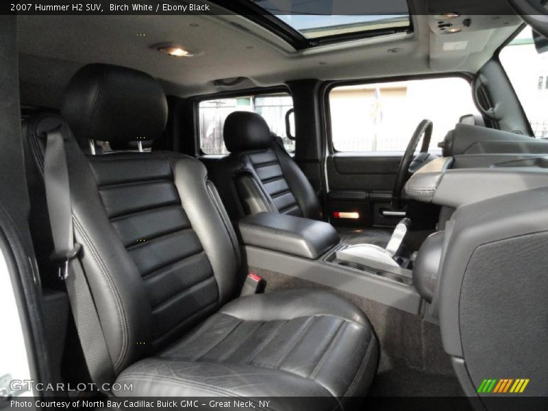 Birch White / Ebony Black 2007 Hummer H2 SUV